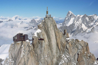 L'aiguille du Midi à Chamonix