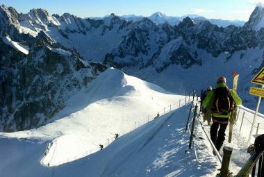 Ski the Vallée Blanche in Chamonix