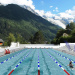 Piscine extérieure de Chamonix Mont Blanc