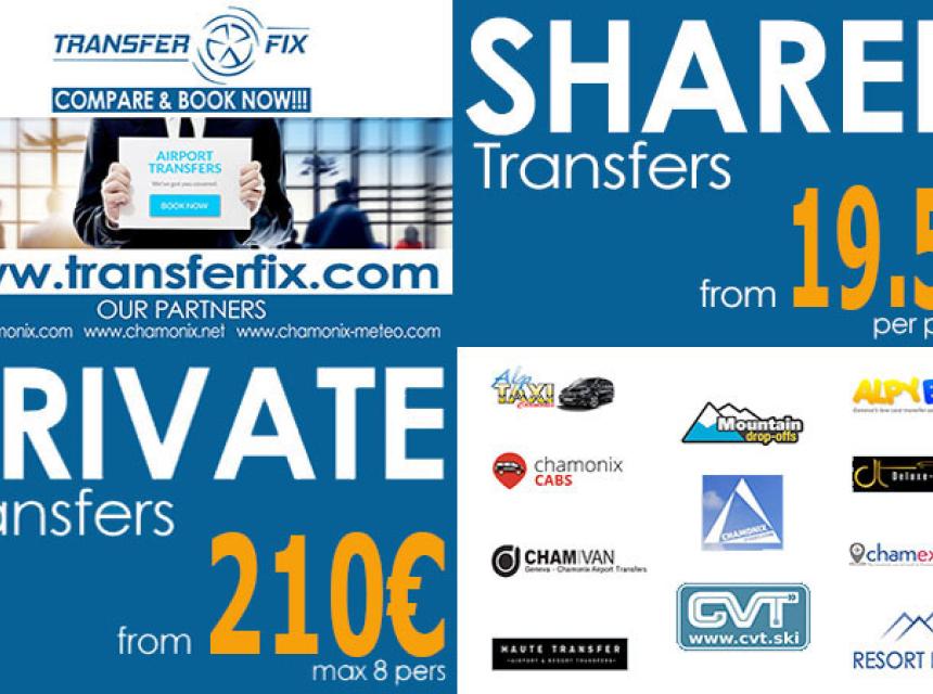 TransferFix, we help you find your Chamonix transfer