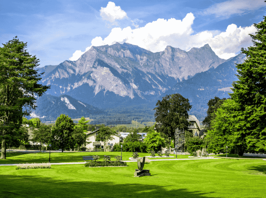 Golf in the Swiss Alps