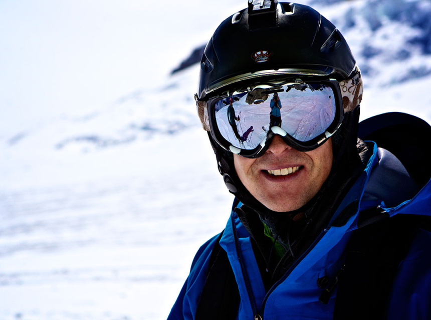 Simon Halliwell Skiing Ski Instructor in Chamonix