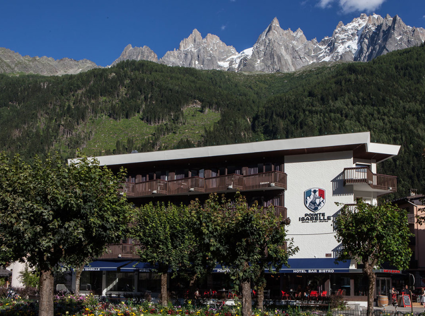 Hotel Pointe Isabelle Chamonix town center 3 stars