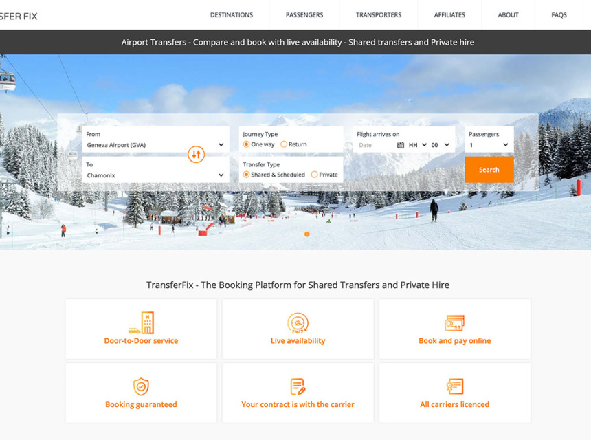 TransferFix Geneva Chamonix Transfers 