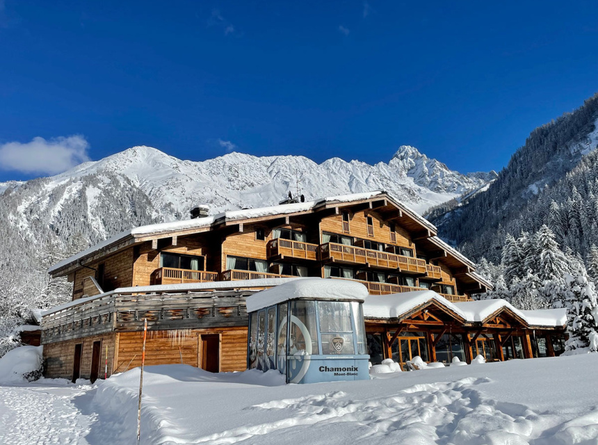 Hotel Les Grands Montets Argentière Chamonix Valley Exterior