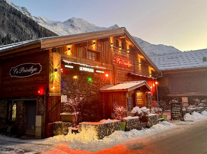 Chalet Le Privilège Bar & Club Chamonix