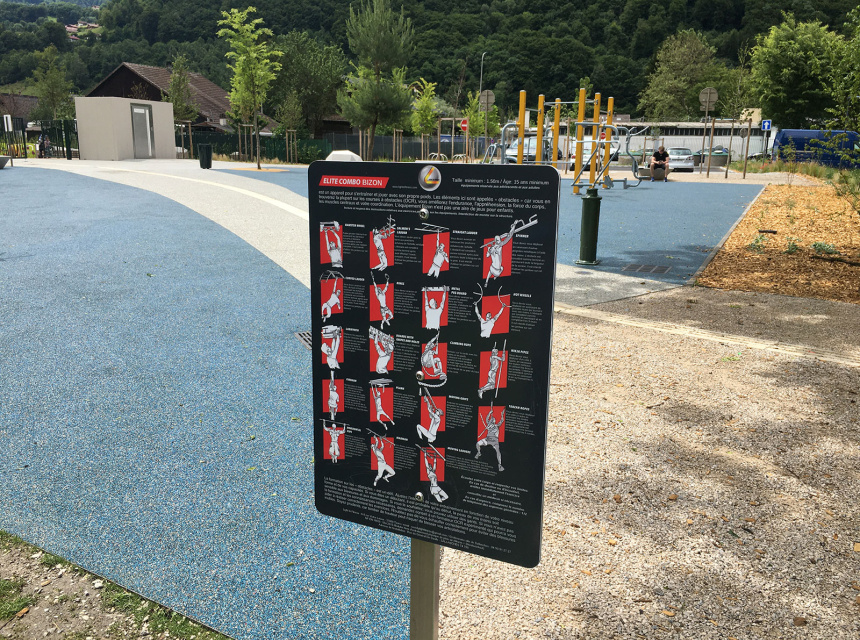 Ninja Warrior Park in Sallanches