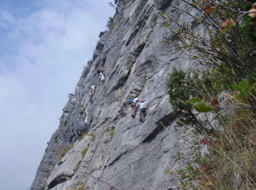 Via Ferrata du Curalla in Passy