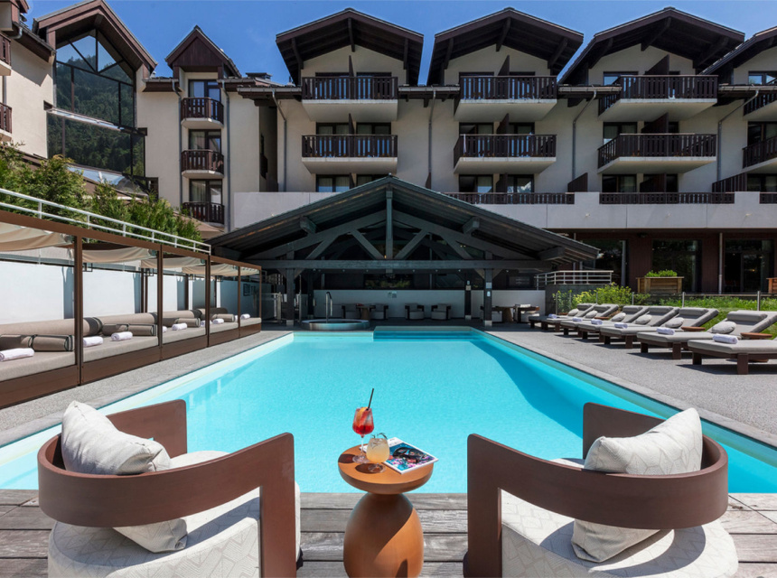 Hotel Les Aiglons Chamonix Swimming Pool