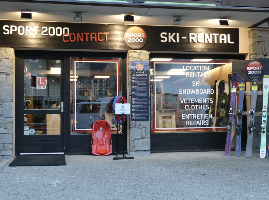 Sport 2000 La Ginabelle Shop Ski Rental