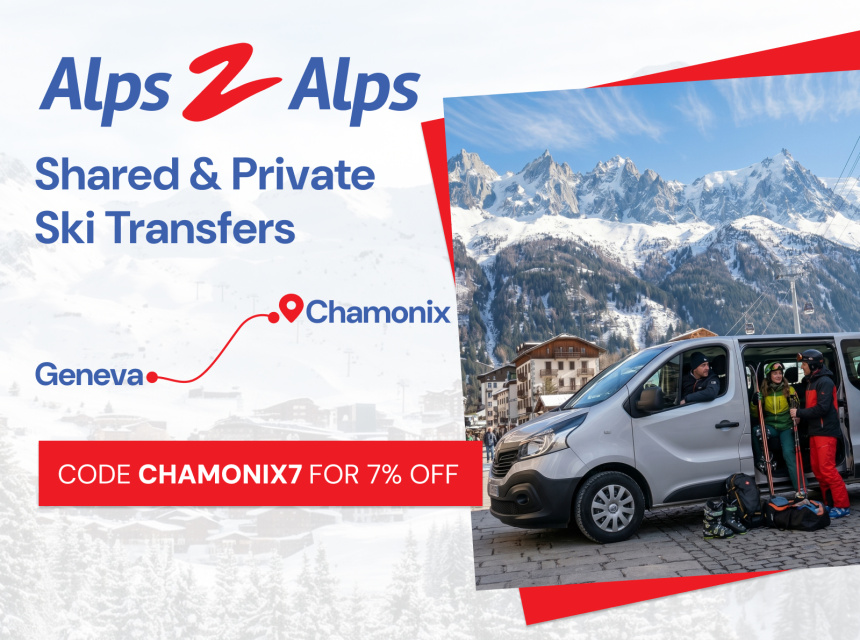 Alps2Alps transfers for the Chamonix Valley