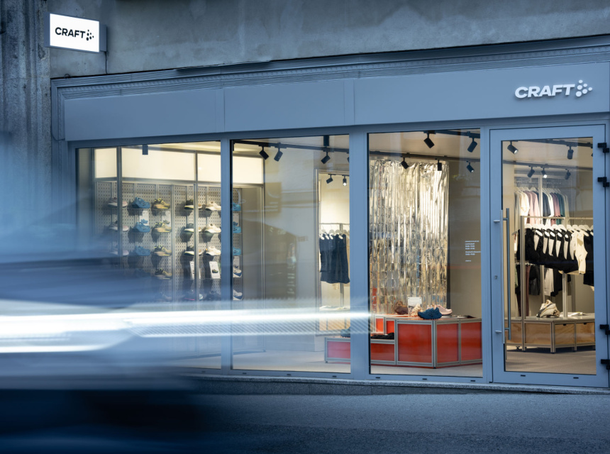 Craft opens new running hub in Chamonix