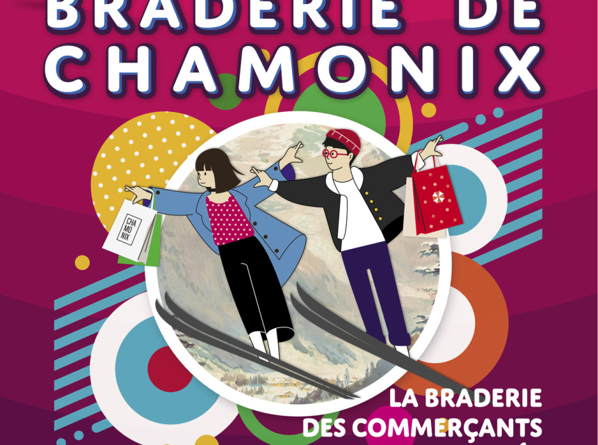 Big street sale of the Chamonix Summer 2025