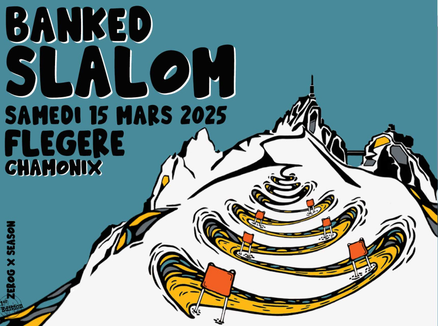 Banked Slalom Snowboard Zero G