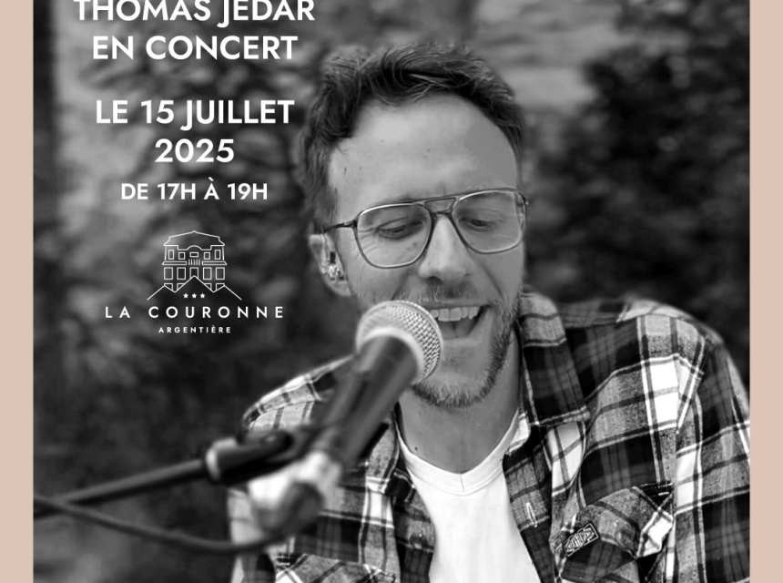 Thomas Jedar Concert Hôtel la Couronne
