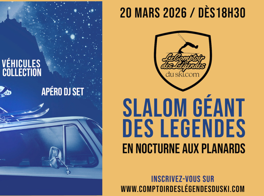 Slalom Géant des Légendes aux Planards chamonix