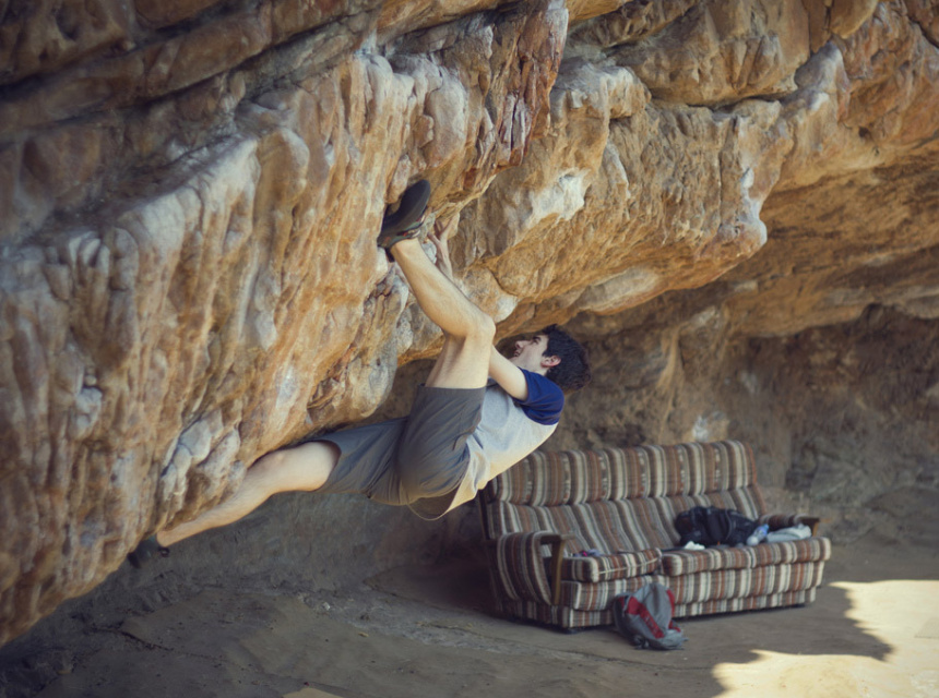 Bouldering in Chamonix