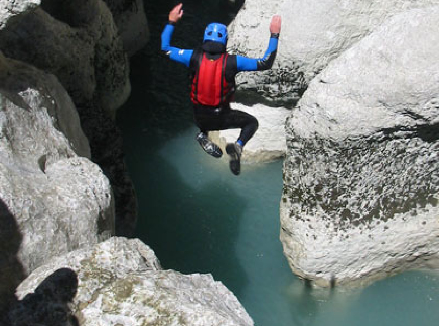 Canyoning in Chamonix
