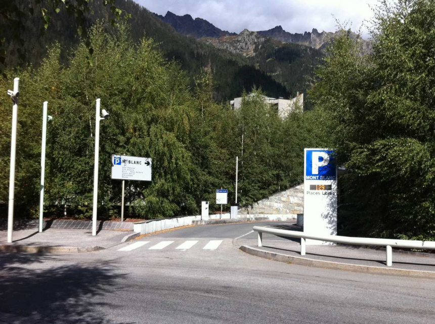 Chamonix Parking Covered, Open, Free of Paid Car Motorhome, Camping