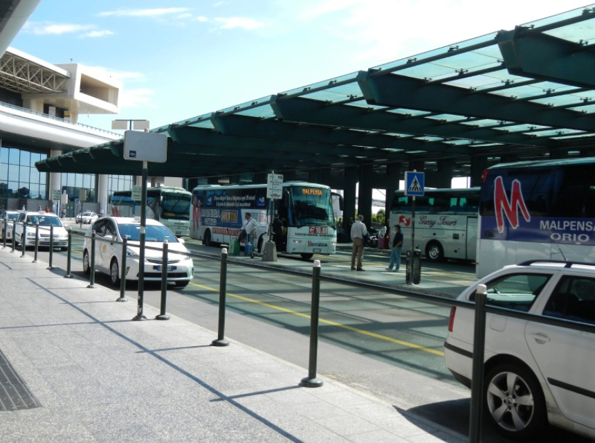 Bus Station Malpensa Terminal 1