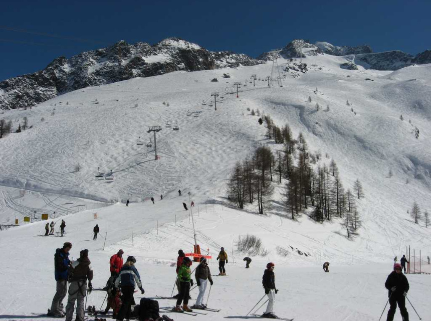Les Grands Montets and Lognan Ski Areas in Chamonix