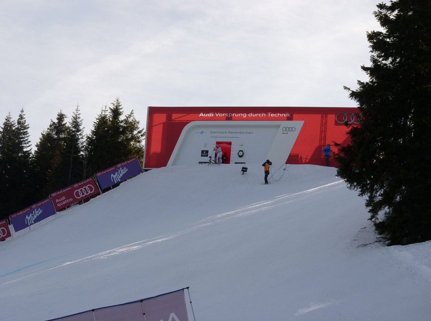 The Kandahar Ski World Cup in Les Houches, Chamonix Valley