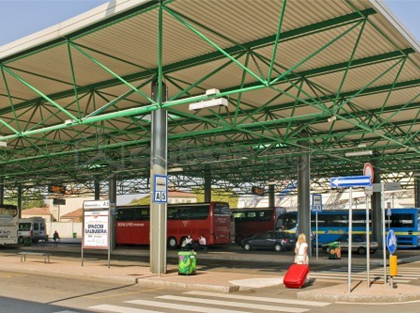 Lampugnano Bus Station in Milan