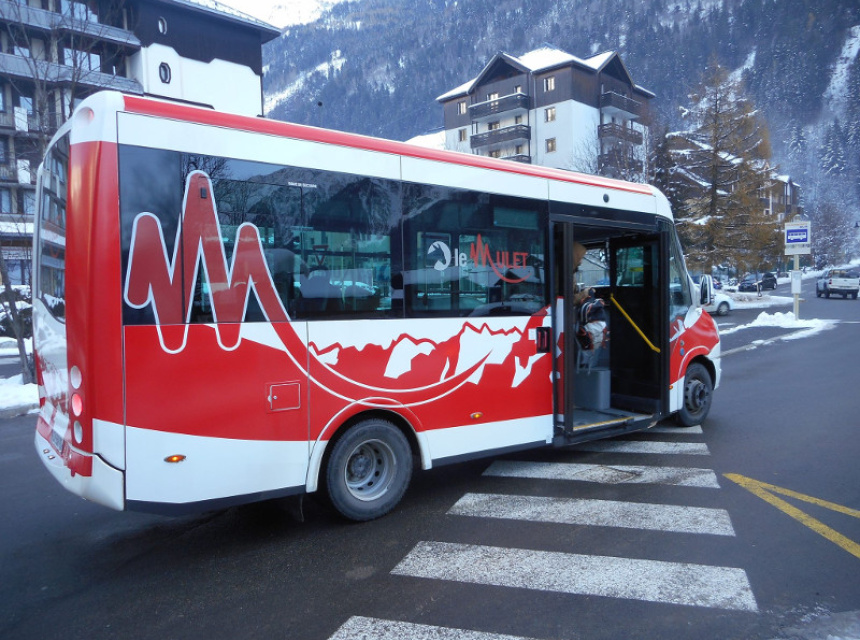Le Mulet - The Chamonix Town Centre Bus