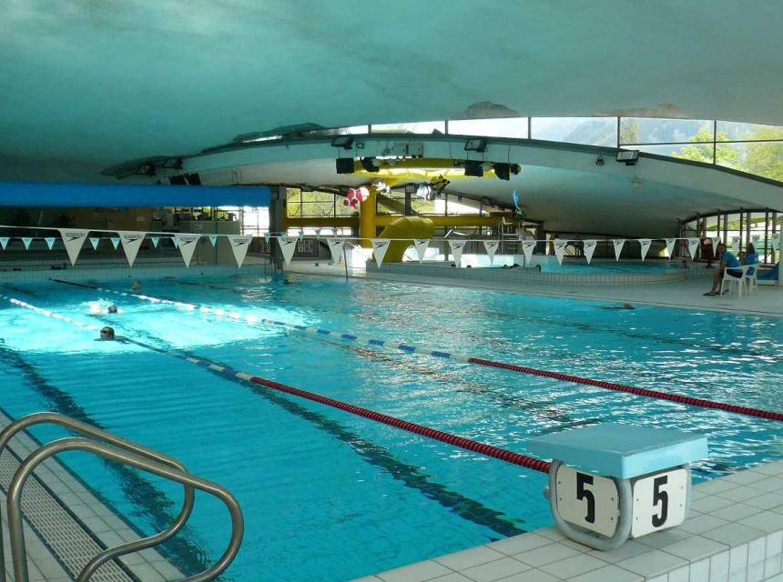 The Richard Bozon Chamonix Sports Center indoor pool