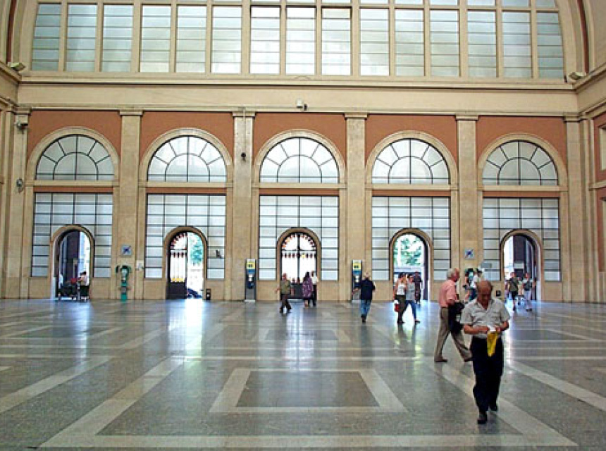 Entrance Hall of Porta Nuova Rail Station