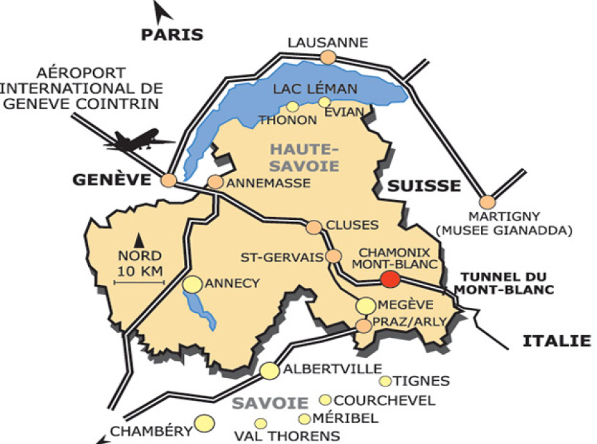 Driving from Geneva (Switzerland) to Chamonix MontBlanc Best Routes