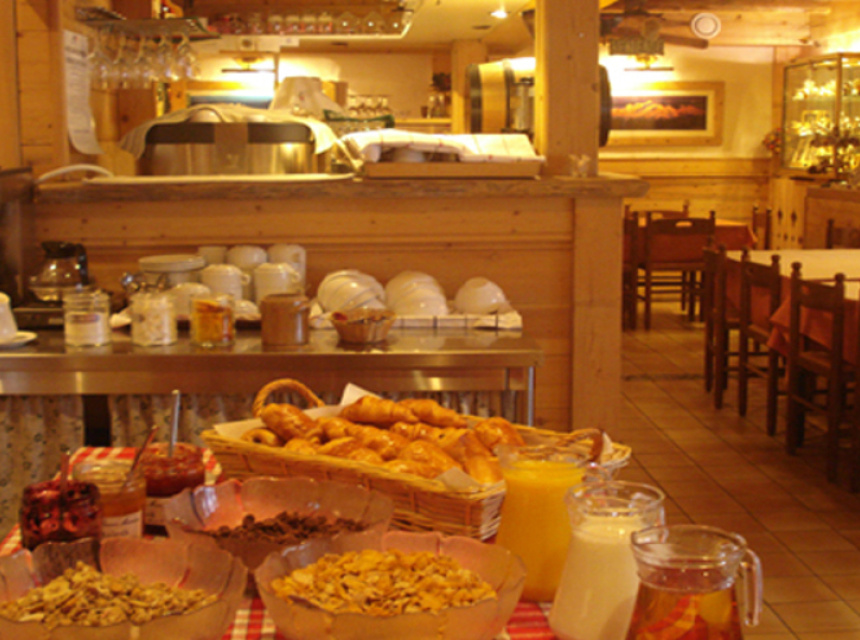 Alpenrose Restaurant in Chamonix