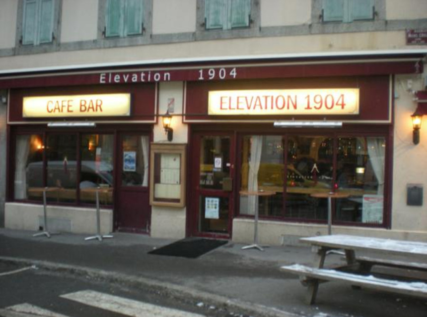 Bar Elevation 1904 à Chamonix